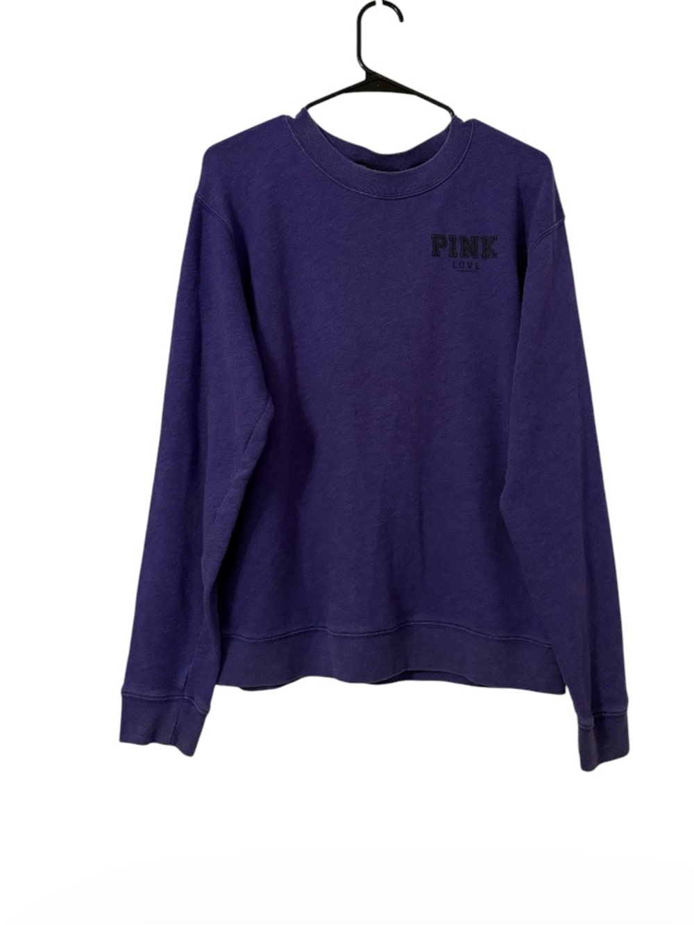 PINK Purple LOVE PINK Athletic Sweatshirt